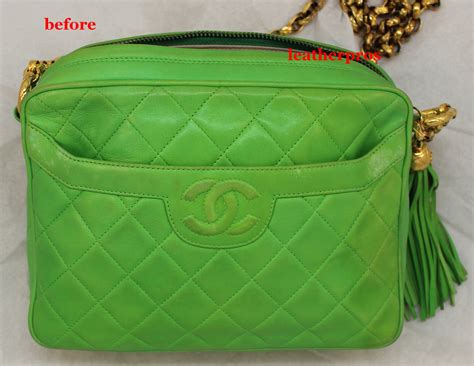 lime green chanel bag|green Chanel purse.